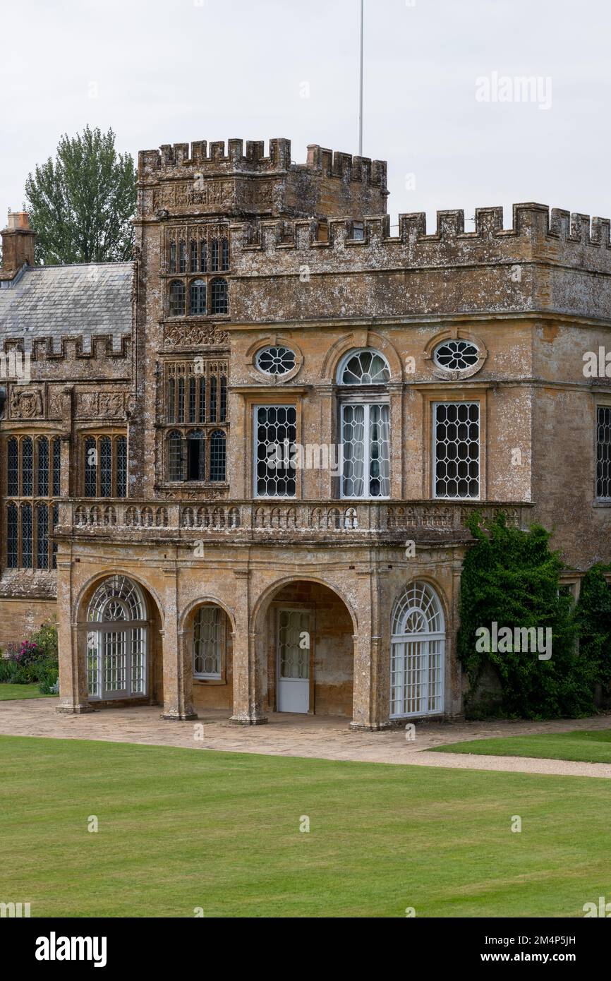 Chard.Somerset.United Kingdom.September 4th 2021.View of Forde Abbey in Somerset Foto Stock