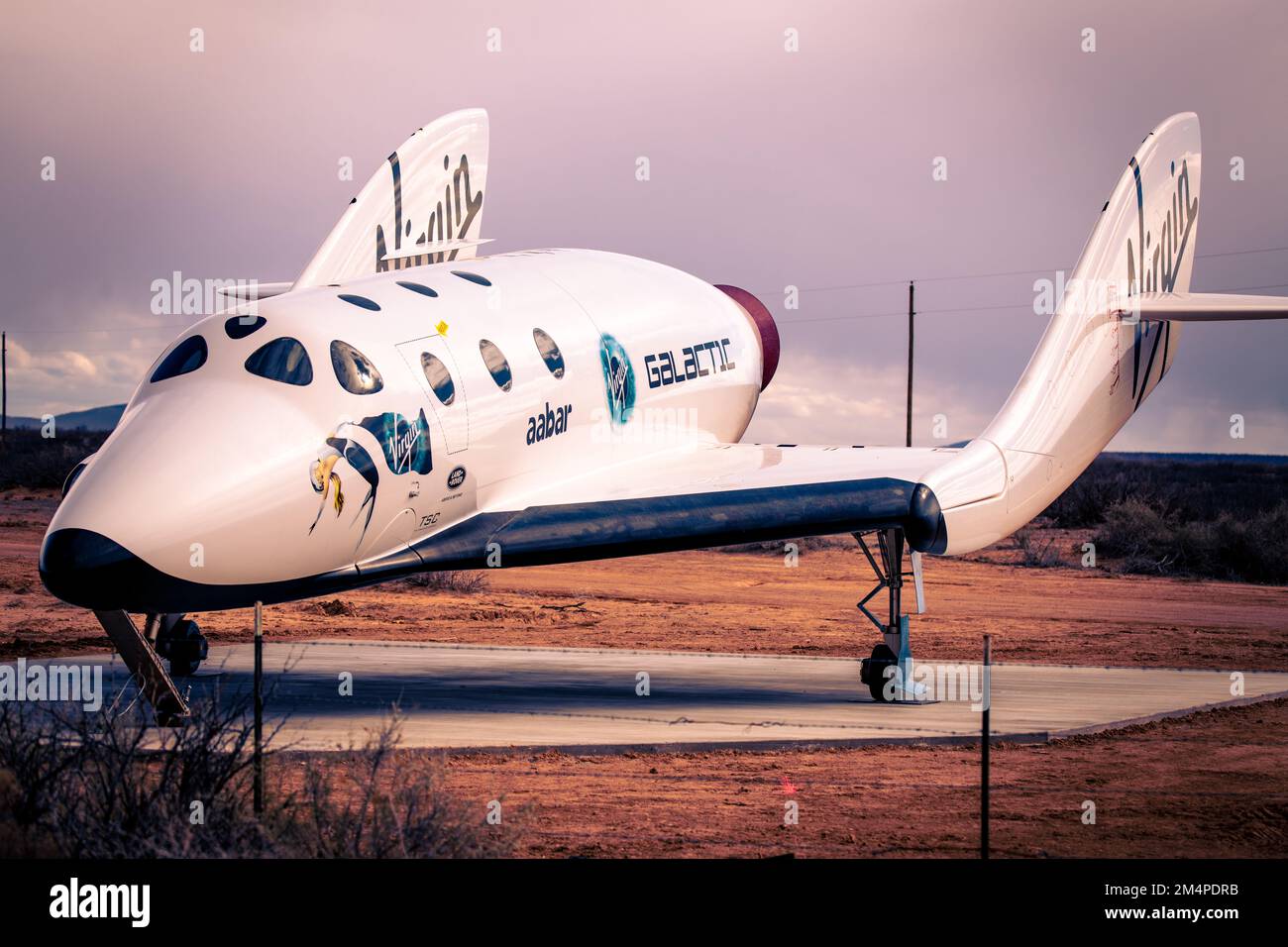 Spaceport America nel New Mexico Foto Stock