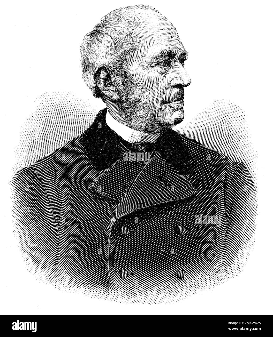 «Jacob Georg Bodemer (* 26. Aprile 1807 a Lipsia; † 27. Novembre 1888 in Pillnitz) guerra ein deutscher Unternehmer und Philanthrop, Historisch, restaurierte digitale Reproduktion von einer Vorlage aus dem 19. Jahrhundert / Jacob Georg Bodemer (* 26 aprile 1807 19th a Lipsia; † 27 novembre 1888 a Pillnitz) è stato un . Foto Stock