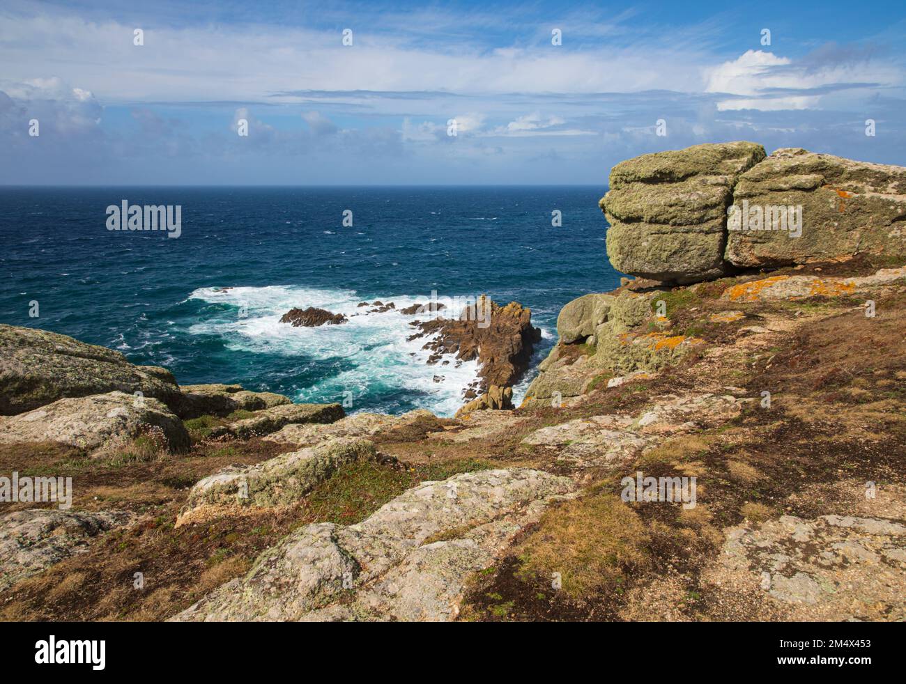 Gwennap Head West Cornwall Foto Stock