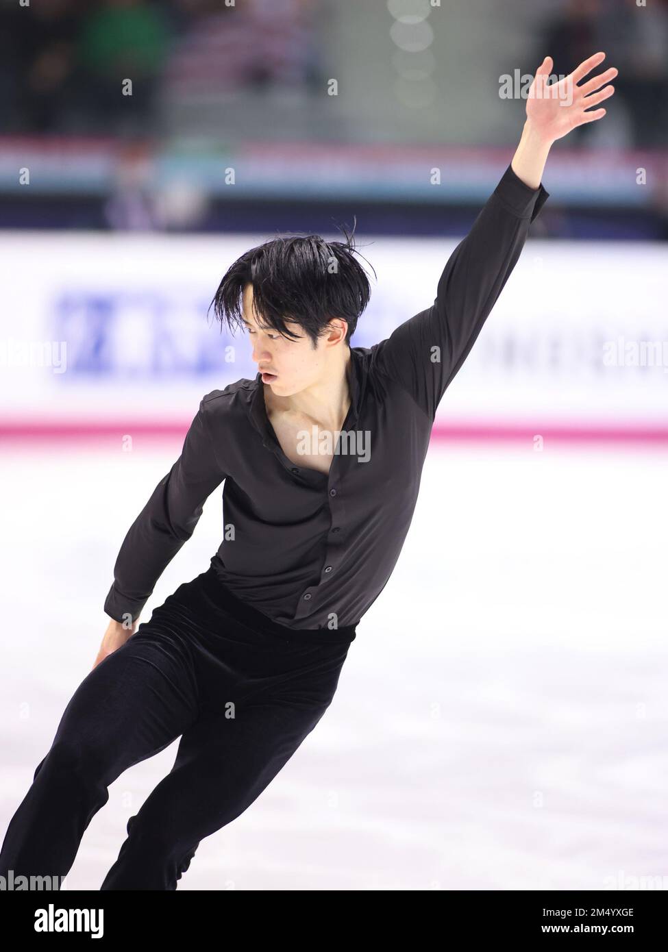 Palavela, Torino, Italia, 08 dicembre 2022, SOTA Yamamoto (Giappone - Senior Men) durante le finali del Gran Premio di pattinaggio ISU 2022 - Ice Sports Foto Stock