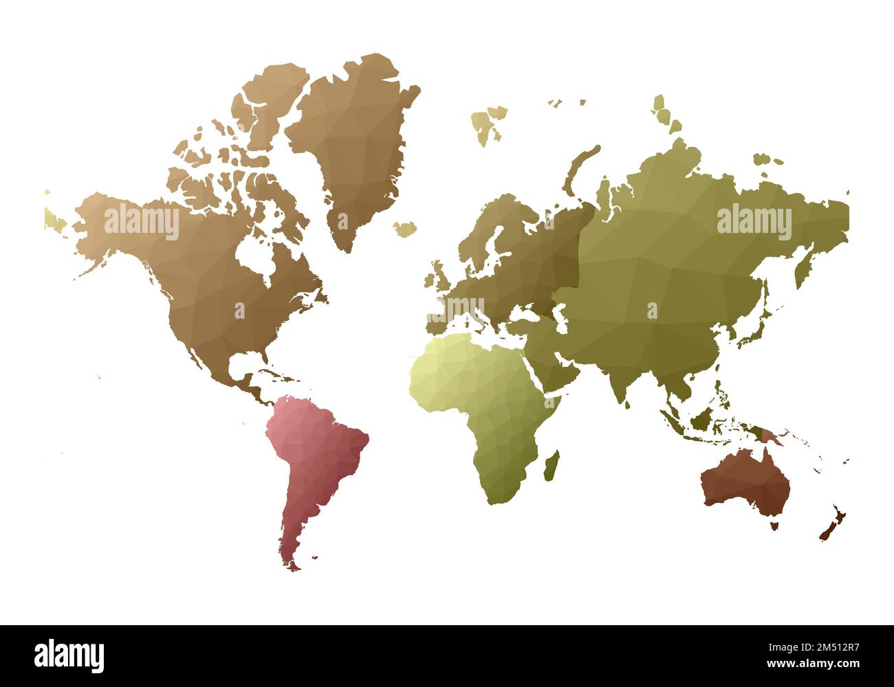 Mappa del mondo in uno straordinario continente di basso stile polietilene. Illustrazione vettoriale. Illustrazione Vettoriale Mappa del mondo in uno straordinario continente di basso stile polietilene. Illustrazione vettoriale. Illustrazione Vettoriale