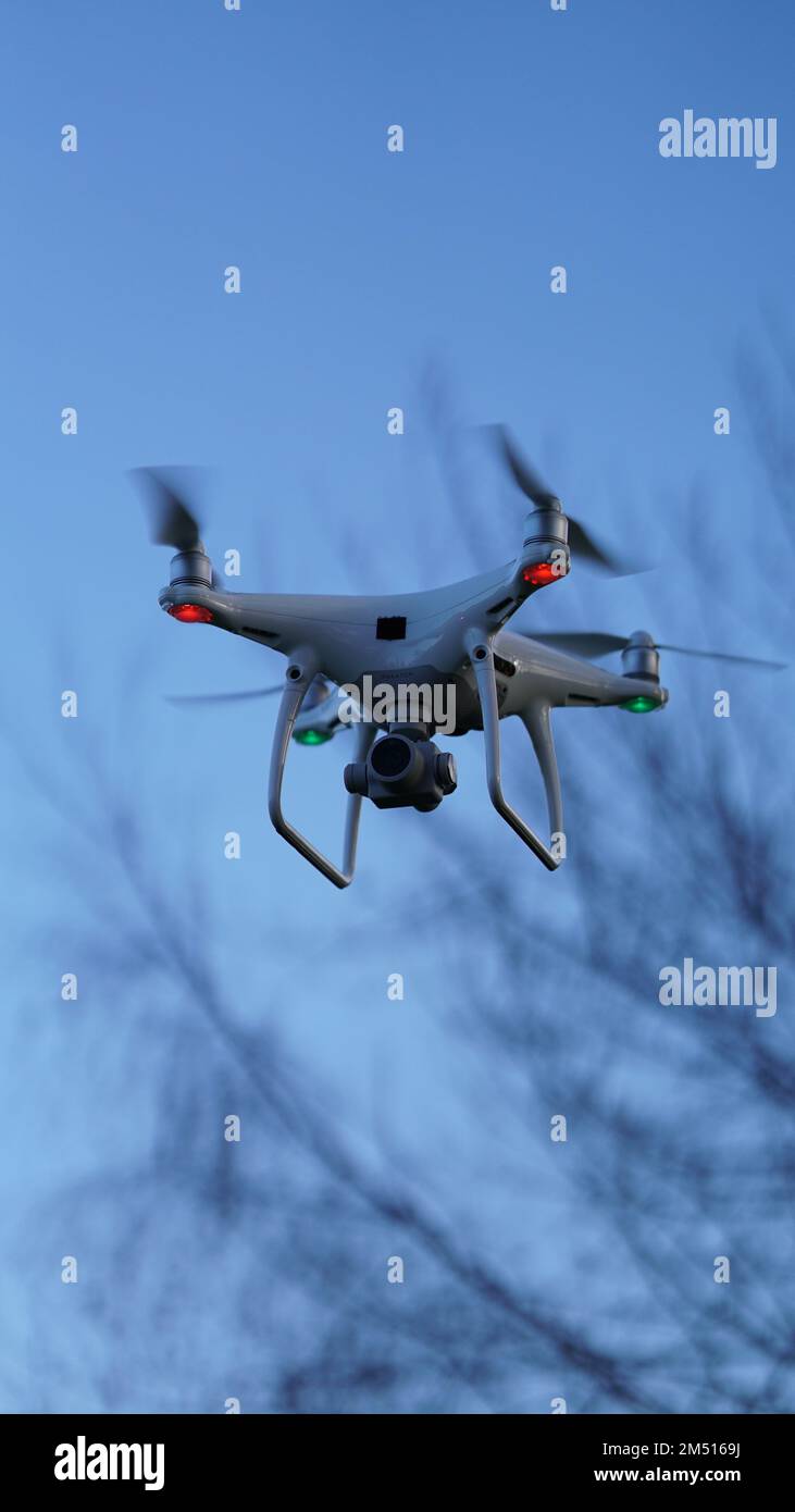 DJI Phantom 4 pro Foto Stock