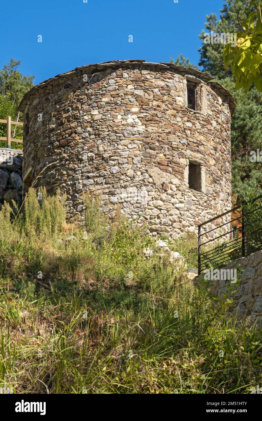 Francia, Valleraugue, le Colombier, edificio antico Foto Stock