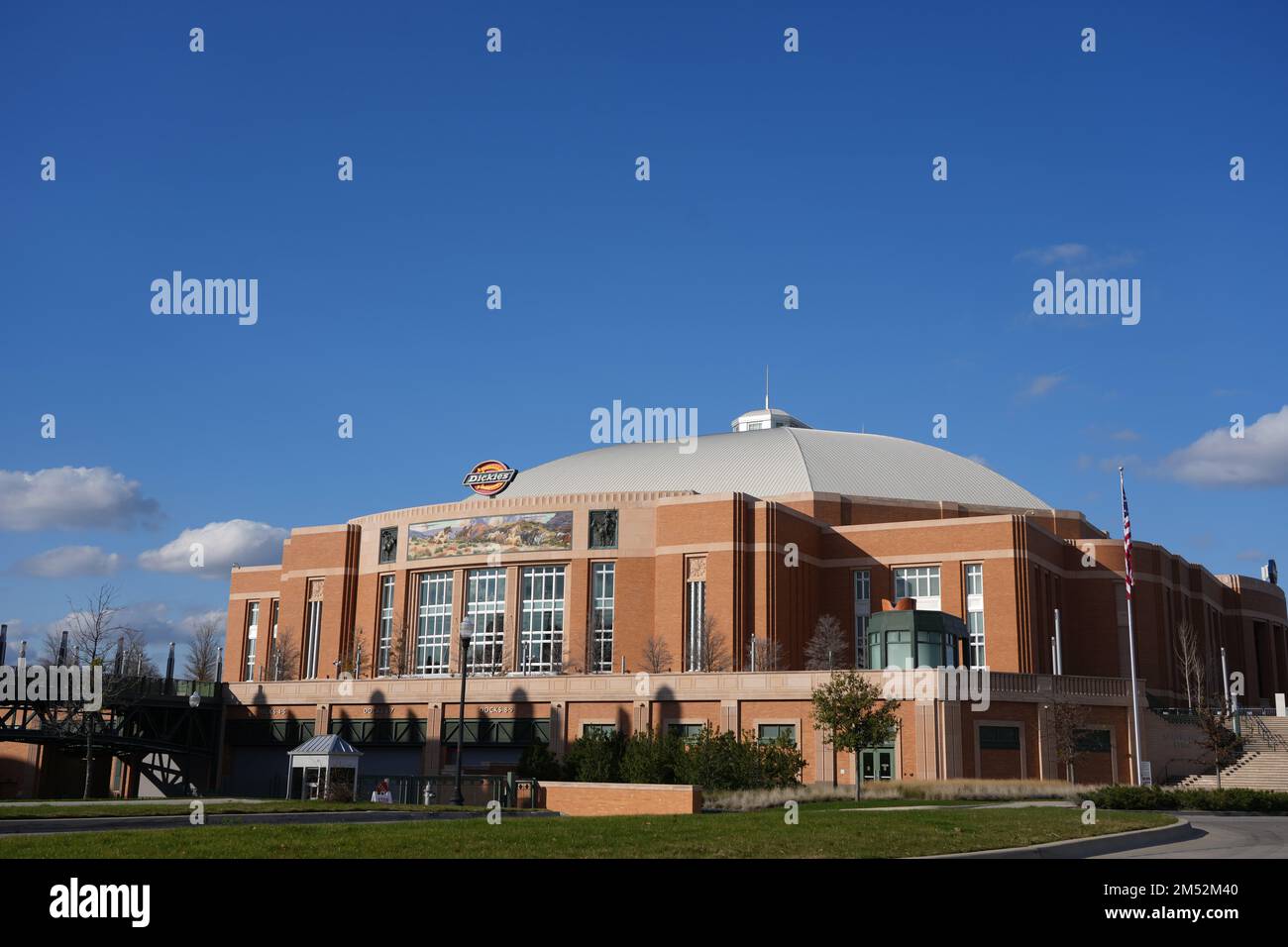 Una panoramica generale di Dickies Arena, Martedì, 20 dicembre 2022, a Fort Worth, Texana. (Kirby Lee via AP) Foto Stock