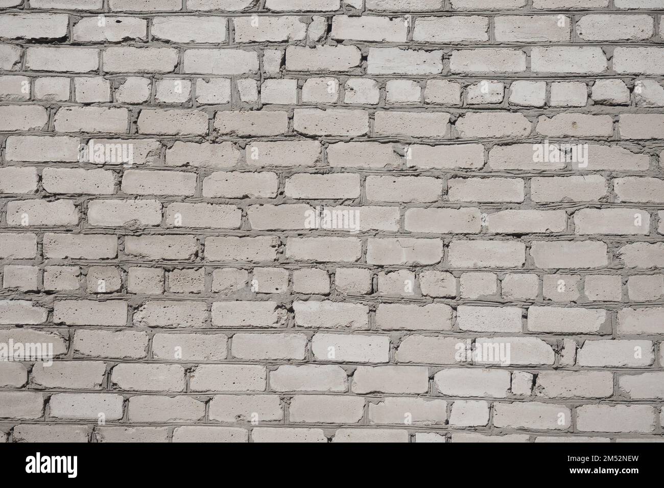 Muro di mattoni vuoto di colore grigio. Sfondo astratto.. Foto Stock