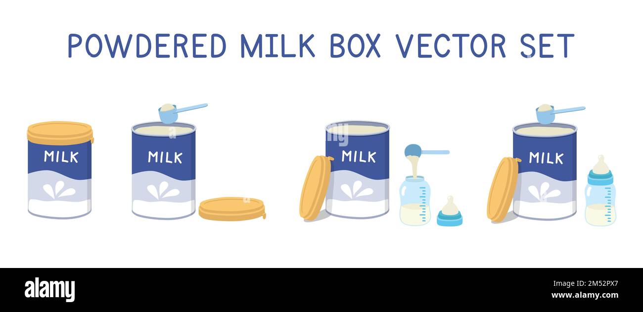 Fumetto di latte in polvere immagini e fotografie stock ad alta