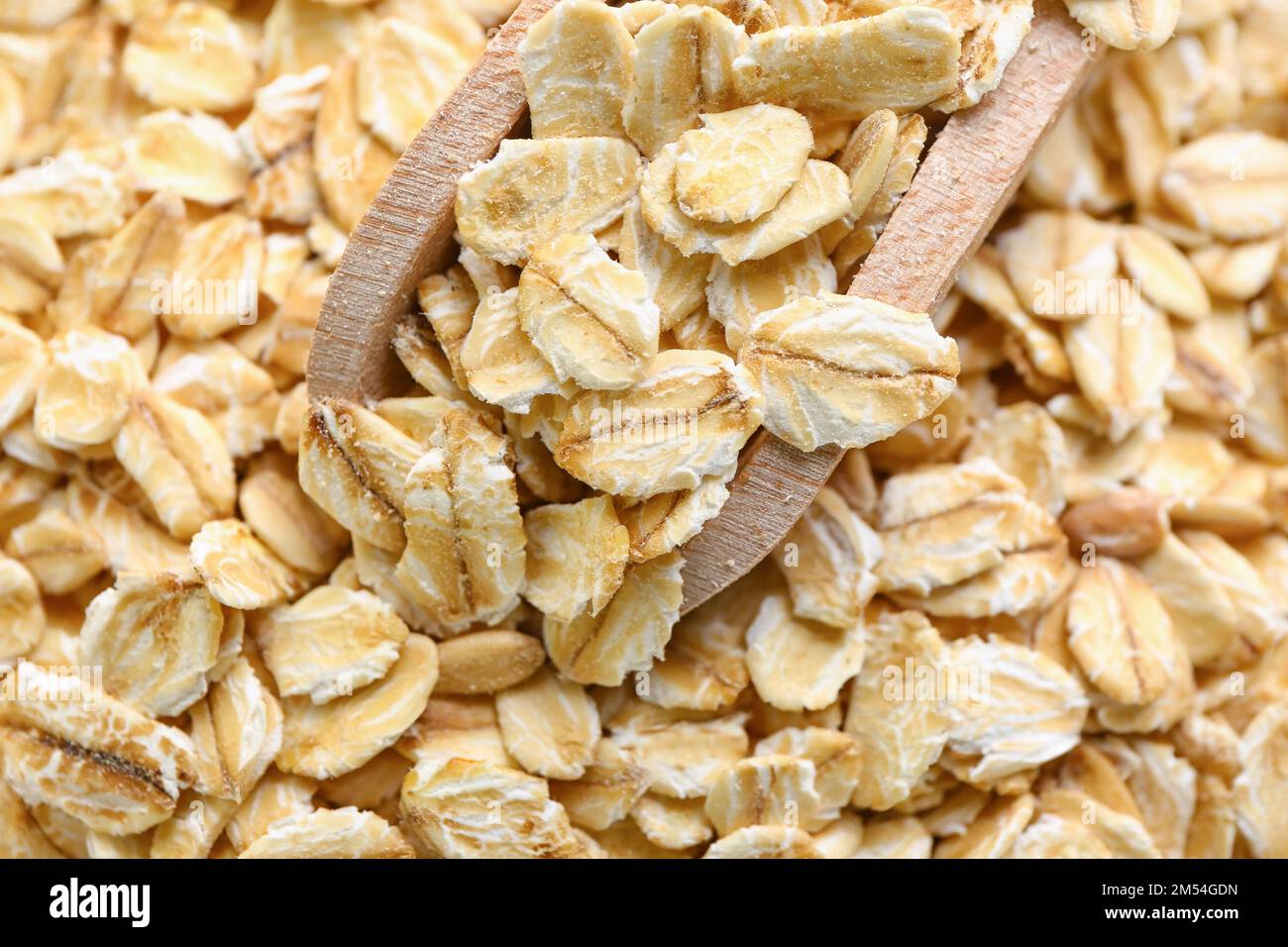 Farina d'avena cruda sfondo annuncio, primo piano Foto stock - Alamy