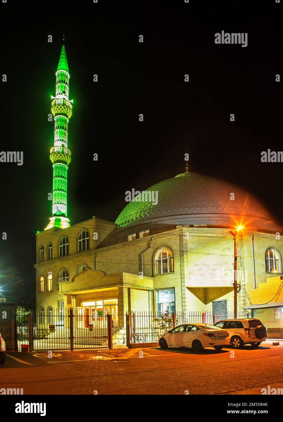 Moschea di Tangim a Makhachkala. Repubblica di Dagestan. Russia Foto Stock