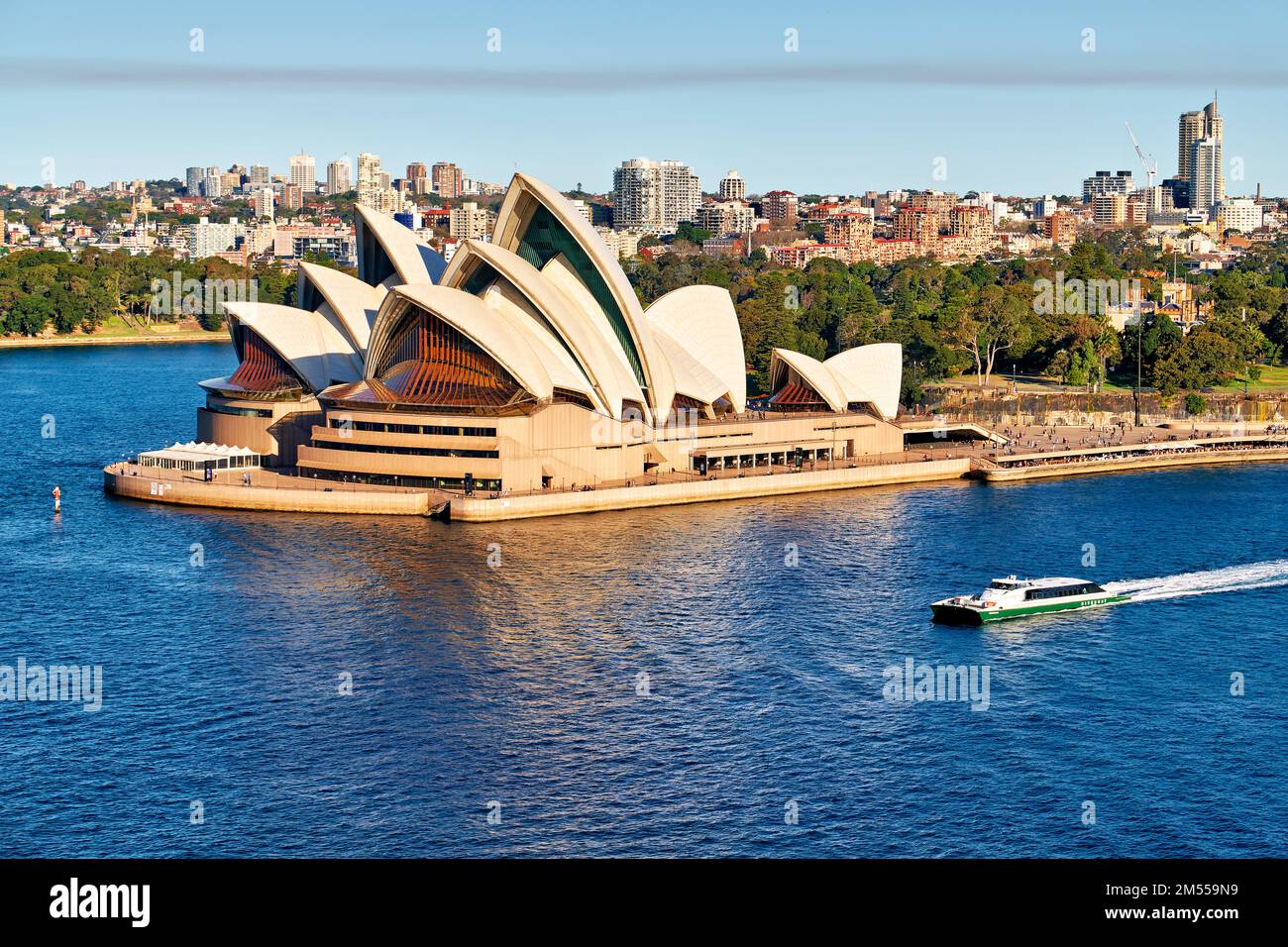 Sydney. Nuovo Galles del Sud. Australia. Il Teatro dell'Opera Foto Stock