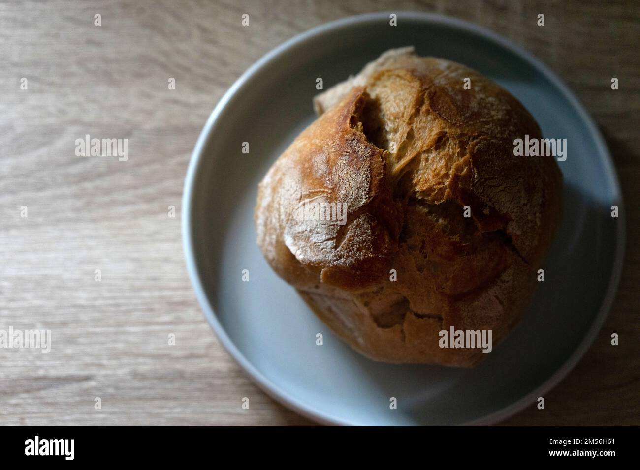 Carcaca, piccolo tipo di pane, tipicamente portoghese, per fare sandwich Foto Stock
