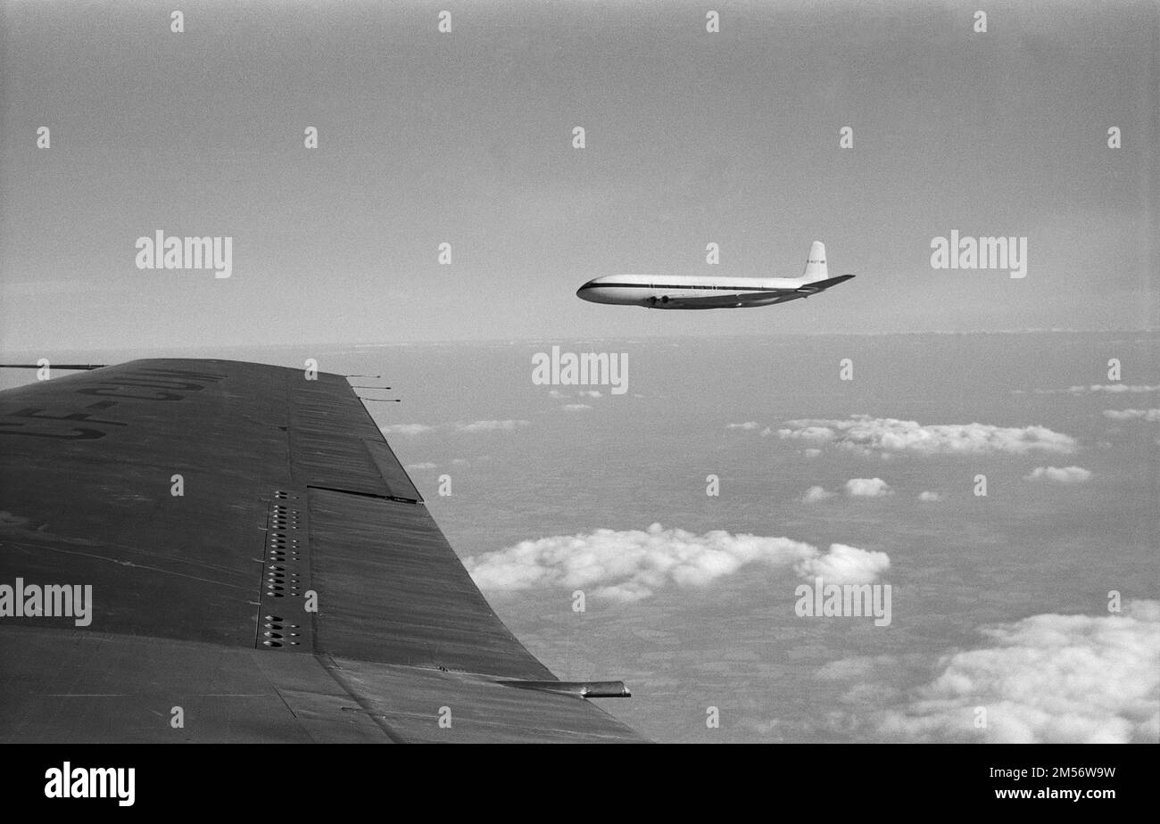 Il de Havilland DH.106 Comet primo volo di prova. Foto Stock