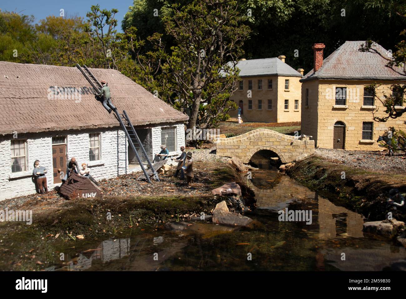 Richmond Village, Tasmania, Australia, Foto Stock