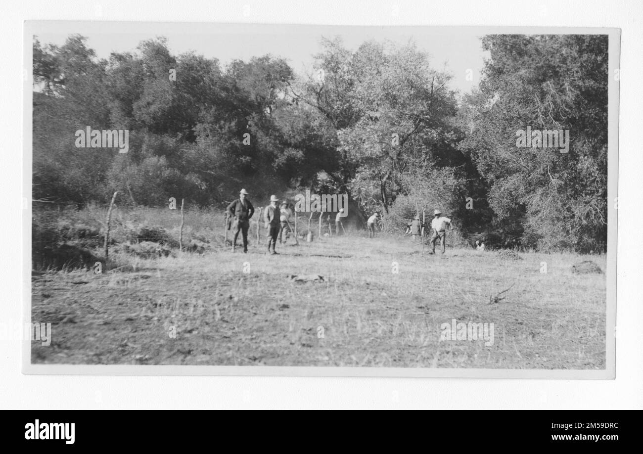 1936 - 1942. Regione del Pacifico (Riverside, CA). Stampa fotografica. Dipartimento dell'interno. Ufficio degli affari indiani. Agenzia di missione. 11/15/1920-6/17/1946. Fotografie Foto Stock