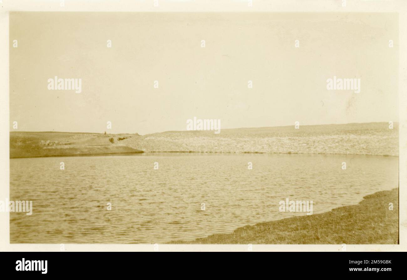 Serbatoio. 1920 - 1965. Regione delle pianure centrali (Kansas City, Missouri). Stampa fotografica. Dipartimento dell'interno. Ufficio degli affari indiani. Agenzia Siseton. 9/17/1947-. Fotografie Foto Stock