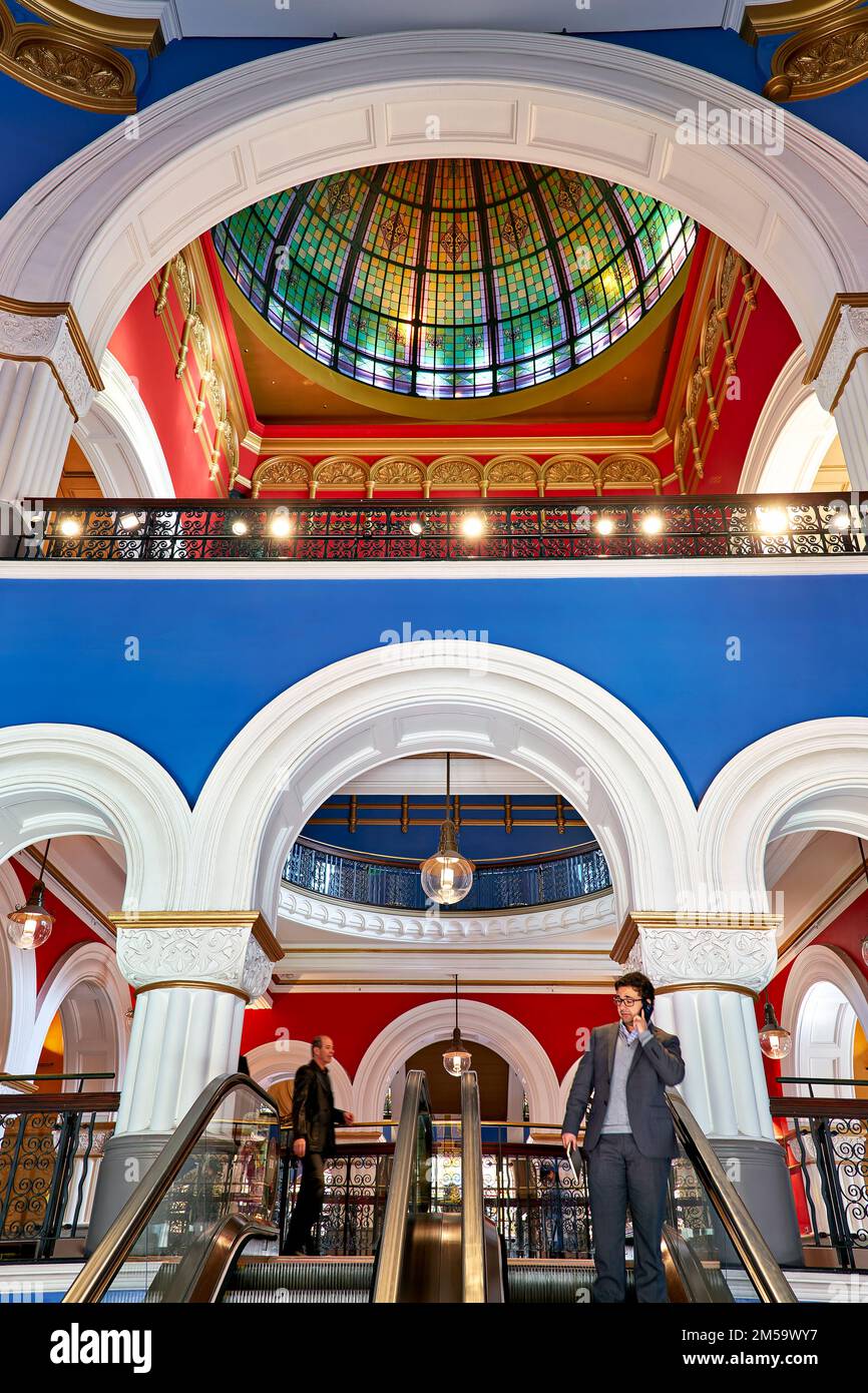 Sydney. Nuovo Galles del Sud. Australia. Centro commerciale Queen Victoria Building Mall Foto Stock