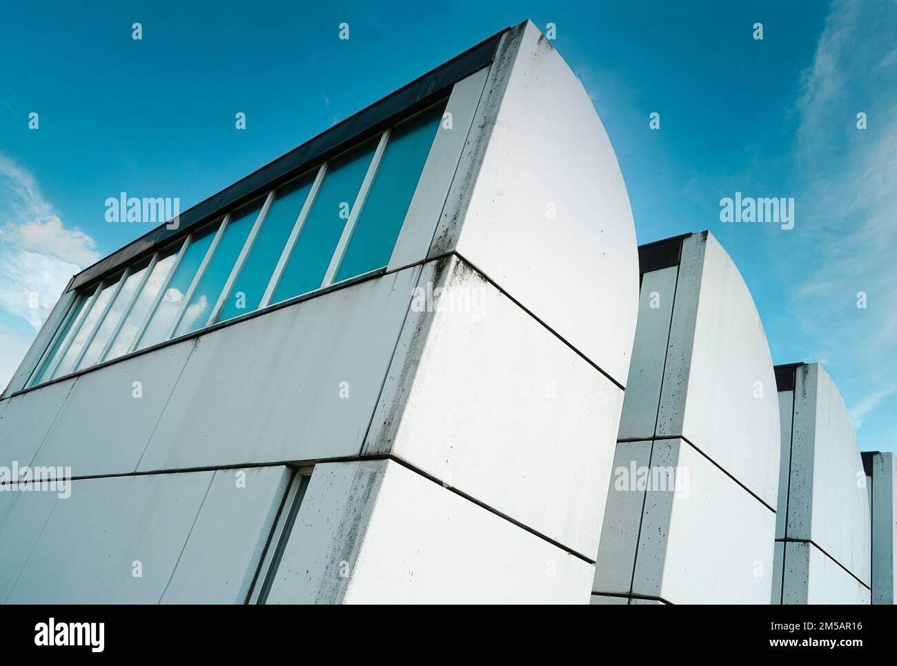 Bauhaus Archive Berlin, progetto basato su progetti di Walter Gropius Foto Stock