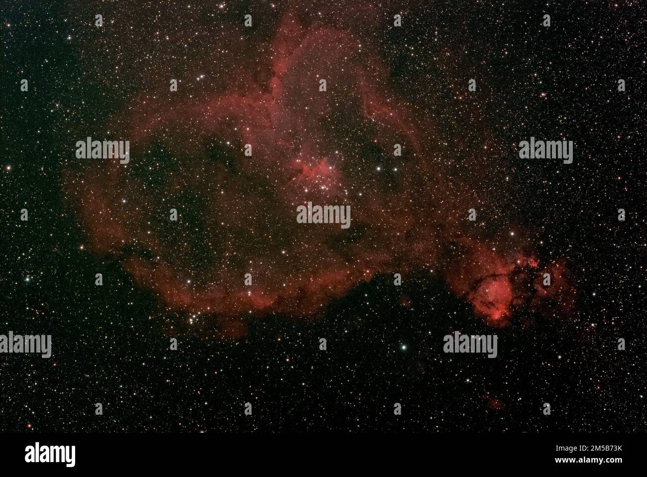 Una bella foto del Nord America Nebula nel cielo Foto Stock