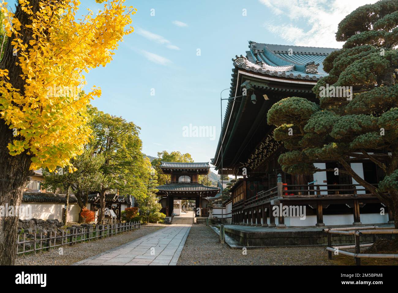Kyoto, Giappone - 28 novembre 2022 : Otani Hondyo in autunno Foto Stock
