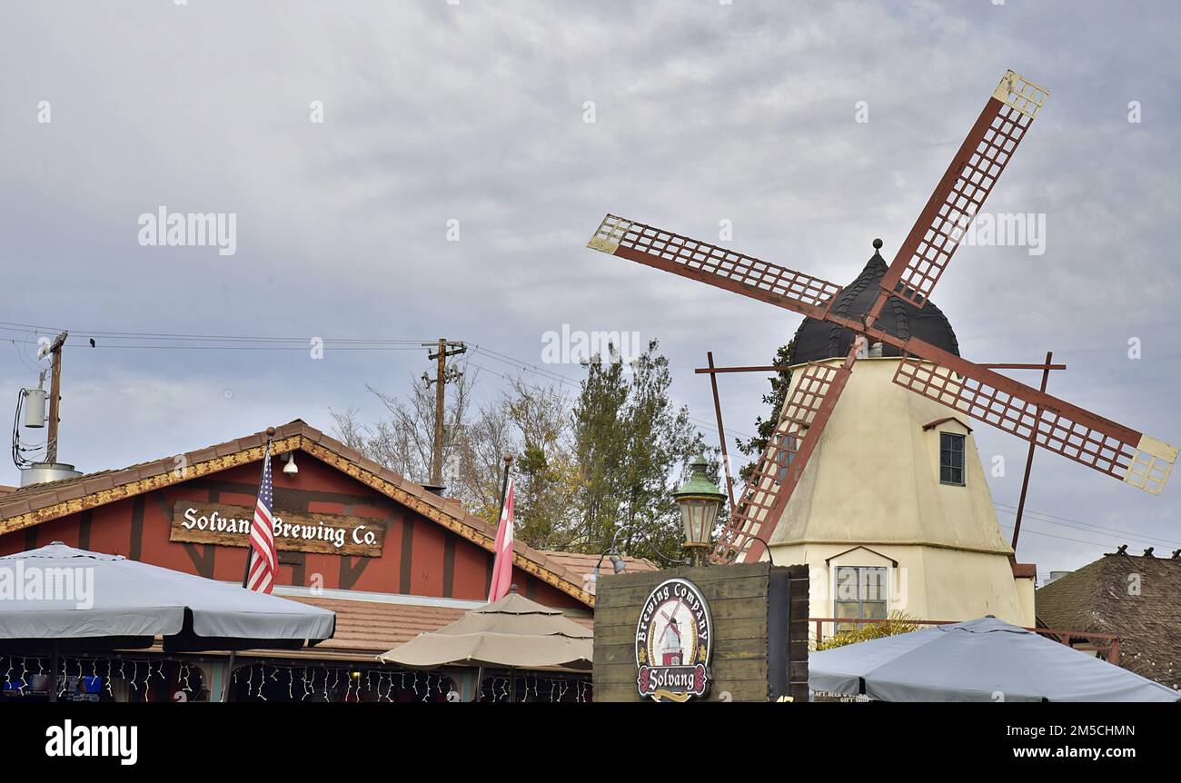Solvang Brewing Co Foto Stock
