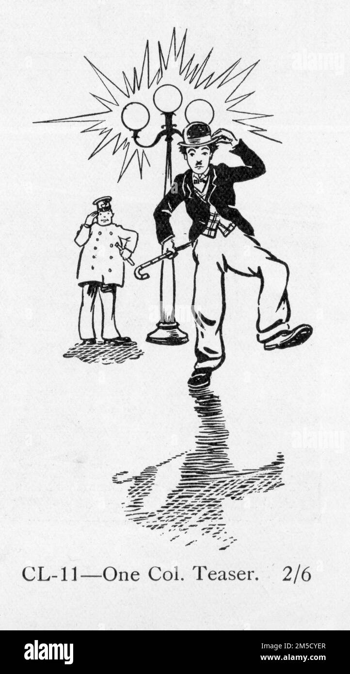 CHARLIE CHAPLIN come The Tramp in CITY LIGHTS 1931 scritto e diretto da CHARLES CHAPLIN silent commedia con musica di Charles Chaplin Productions / United Artists Foto Stock