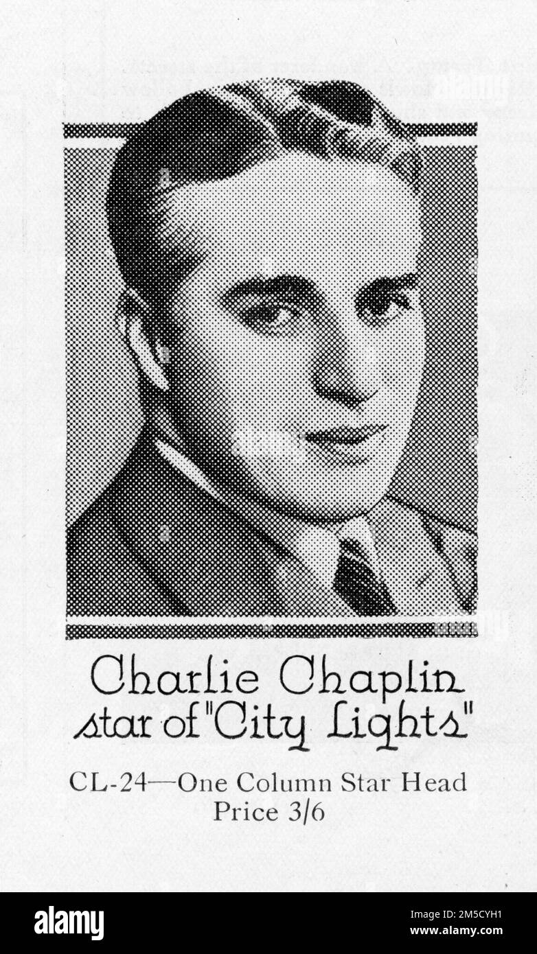 CHARLIE CHAPLIN come The Tramp in CITY LIGHTS 1931 scritto e diretto da CHARLES CHAPLIN silent commedia con musica di Charles Chaplin Productions / United Artists Foto Stock