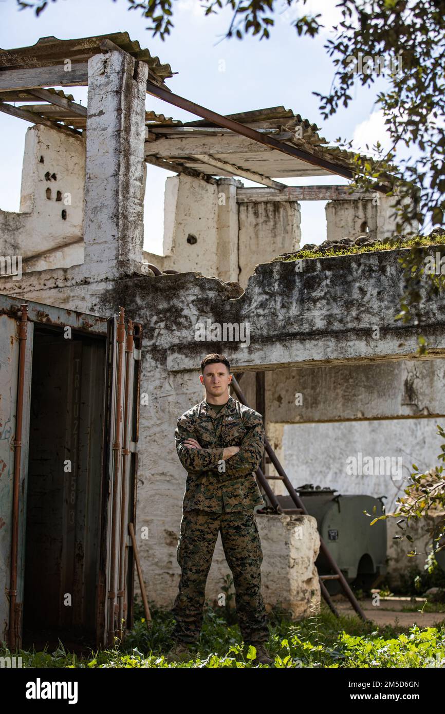 STATI UNITI Nicholas Greenisen Un Tecnico EOD Explosive Ordnance 