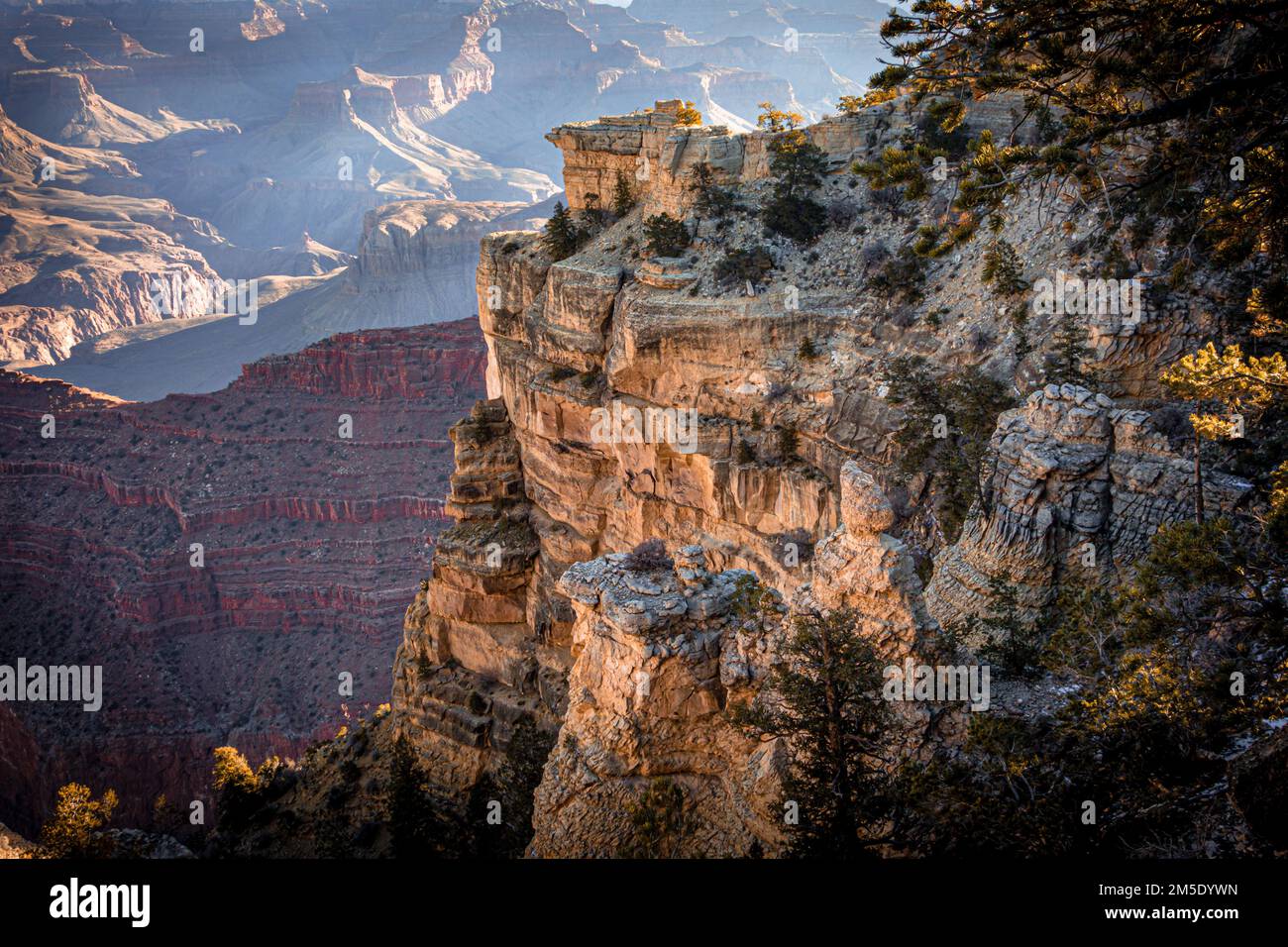 Parco Nazionale del Grand Canyon in Arizona Foto Stock