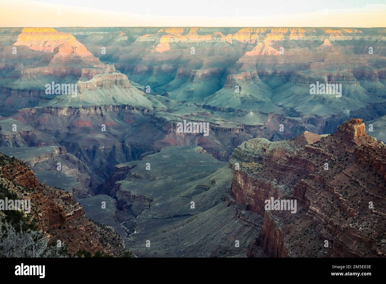 Parco Nazionale del Grand Canyon in Arizona Foto Stock