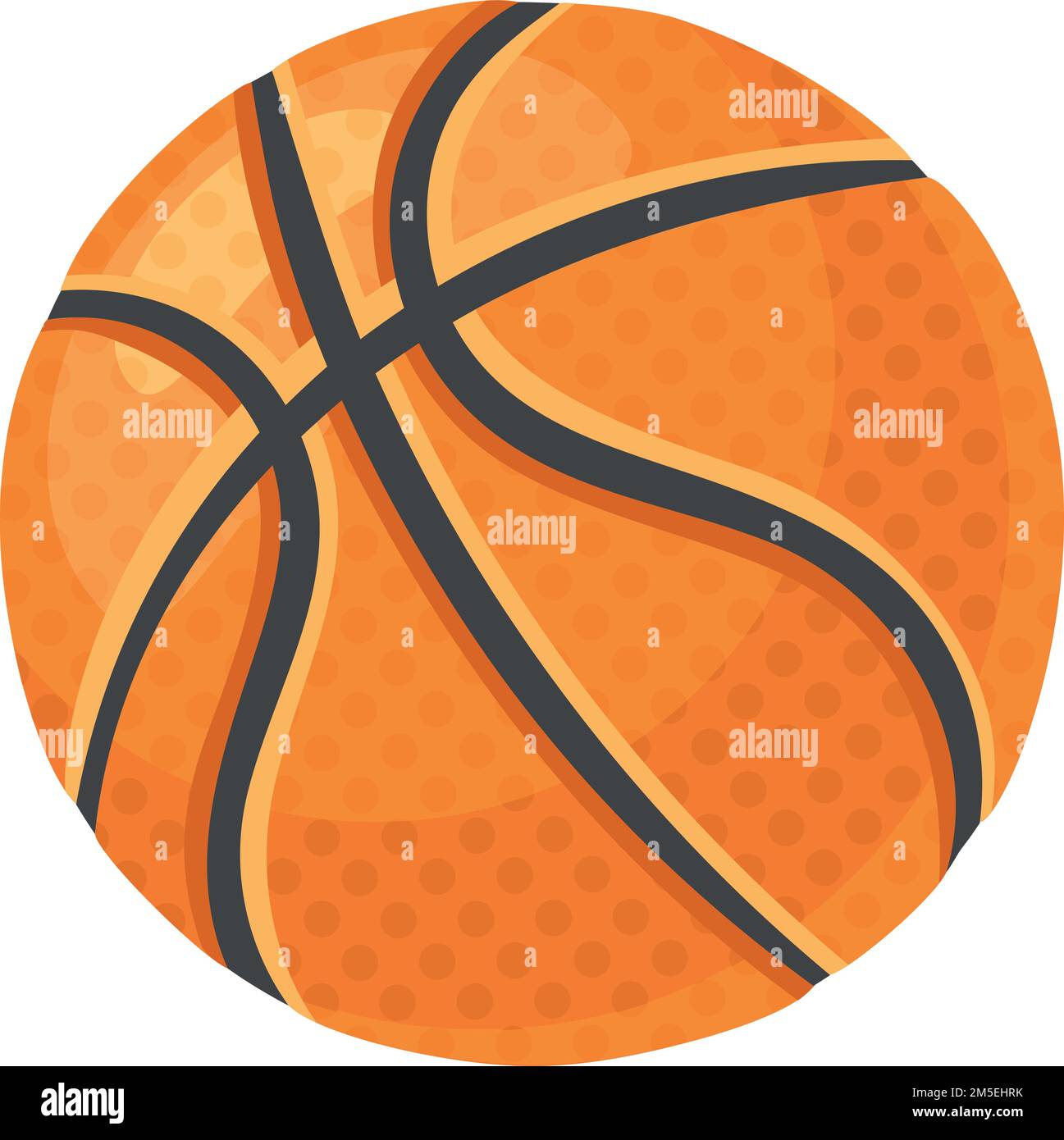 Icona della palla di basket. Simbolo arancione della lega sportiva Immagine  e Vettoriale - Alamy