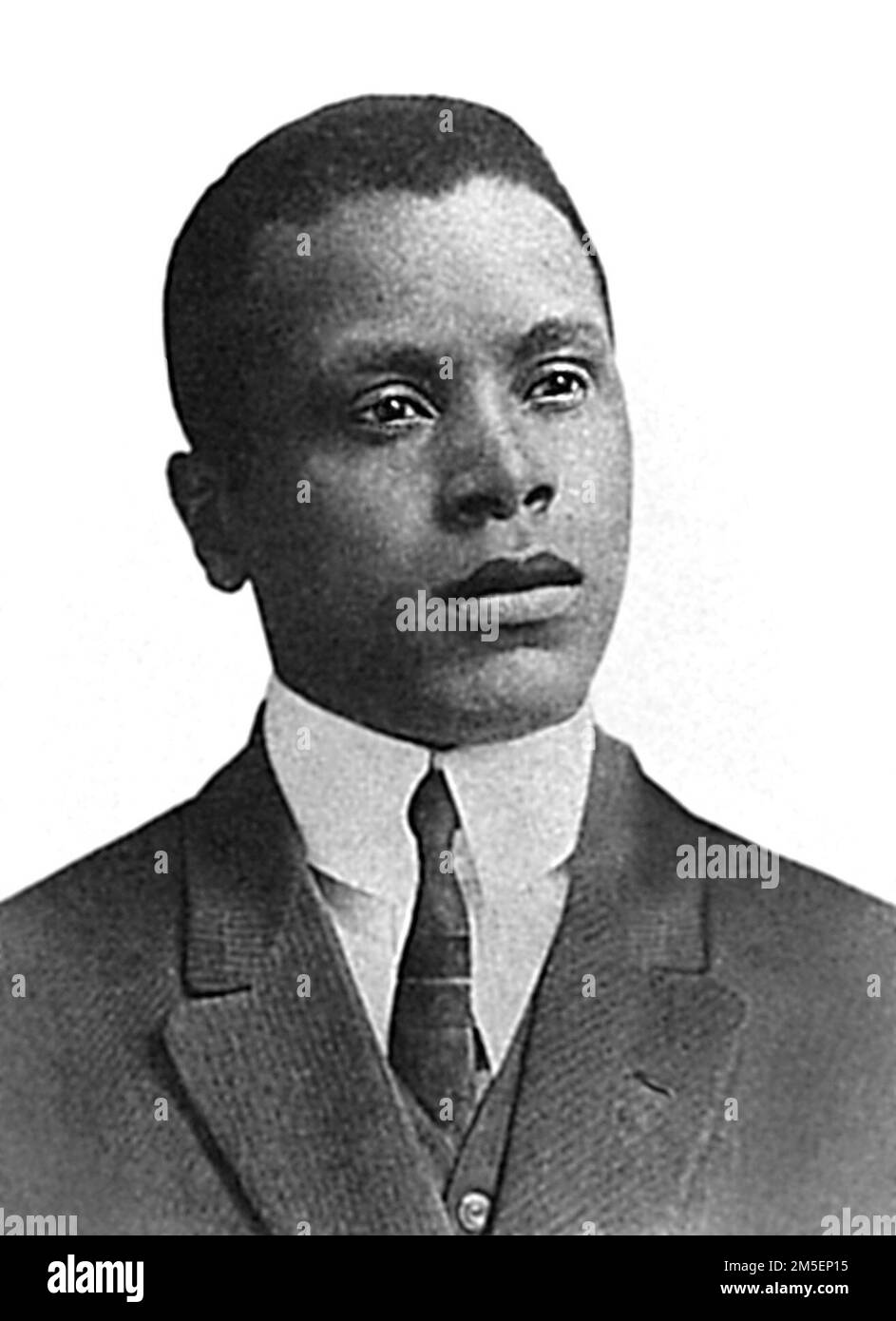 Oscar Micheaux. Ritratto del regista e autore americano, Oscar Devereaux Micheaux (1884-1951), c. 1913 Foto Stock