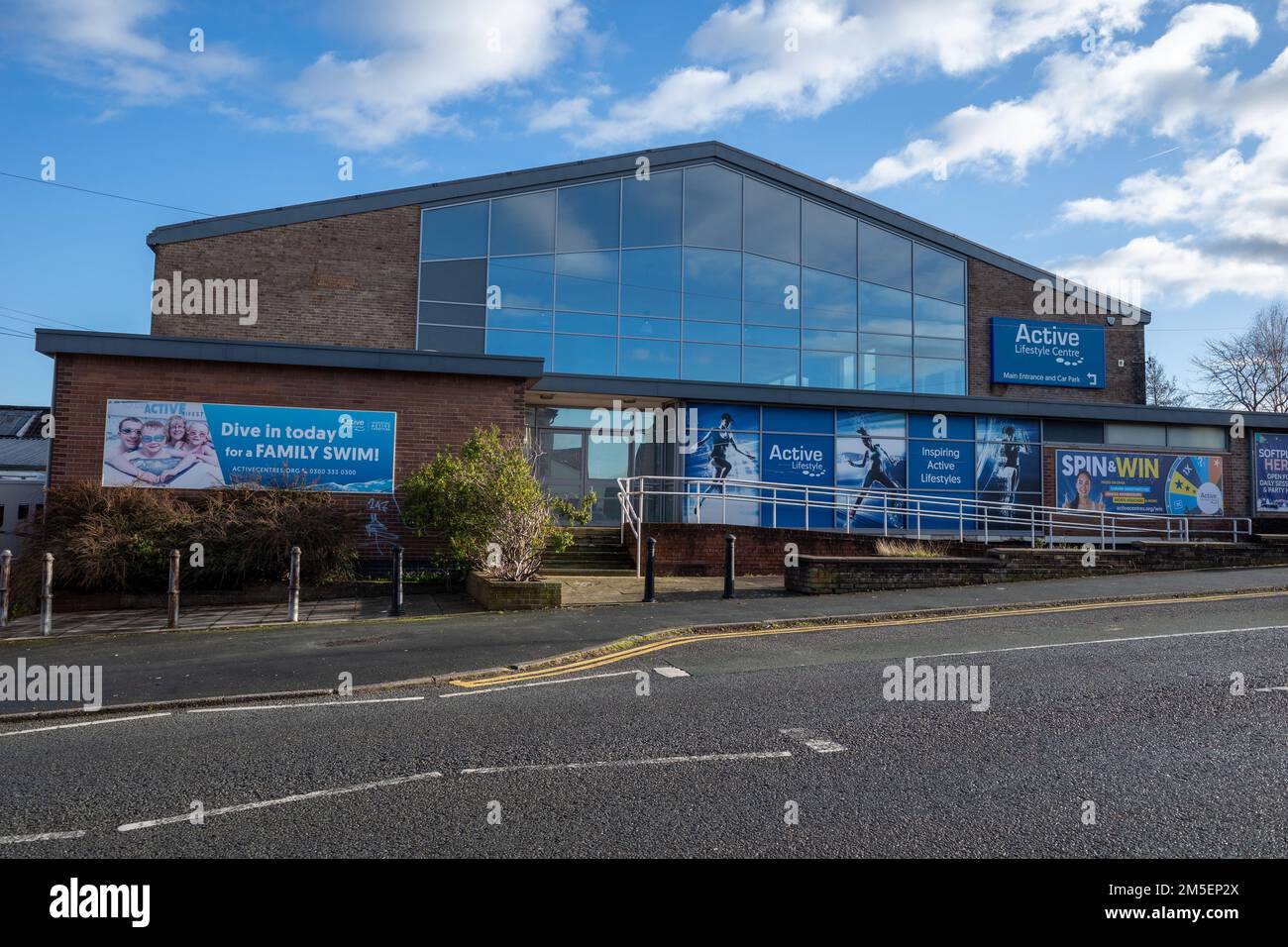 Active Lifestyle Centres, Kingswood Leisure Centre Bristol UK (Dec22) Foto Stock