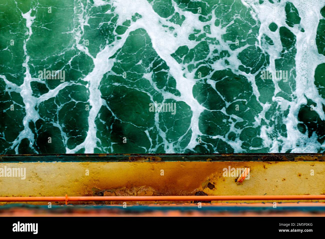 Primo piano sull'oceano Foto Stock