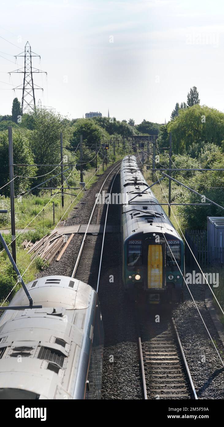 Stazione ferroviaria di Canley, Coventry, Regno Unito Foto Stock