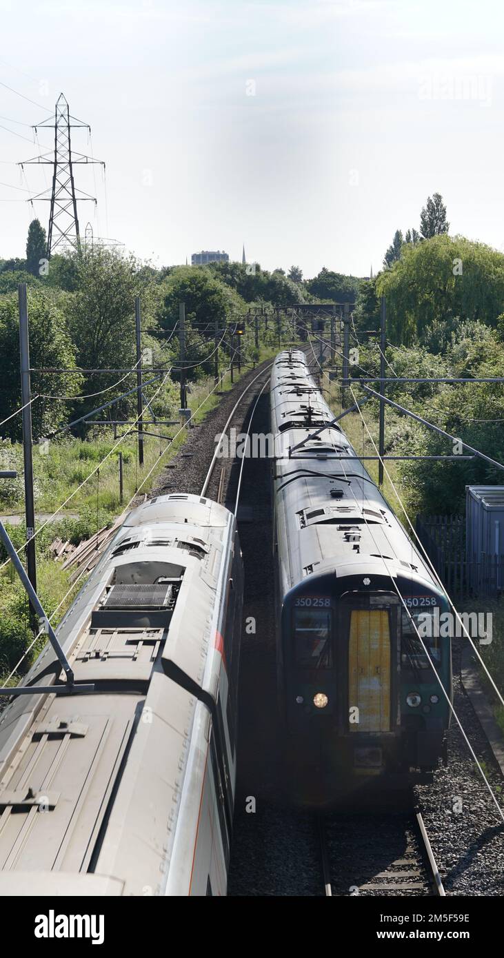 Stazione ferroviaria di Canley, Coventry, Regno Unito Foto Stock