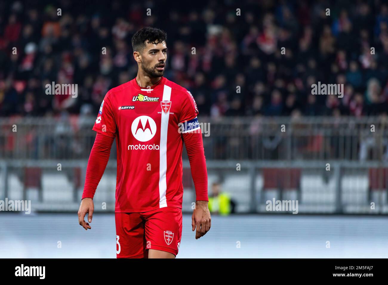 Monza, Italia. 28th Dec, 2022. Pablo Mari dell'AC Monza visto durante il simpatico gioco tra l'AC Monza e il Torino FC all'U-Power Stadium. (Punteggio finale; AC Monza 1:4 Torino FC) (Foto di Mairo Cinquetti/SOPA Images/Sipa USA) Credit: Sipa USA/Alamy Live News Foto Stock