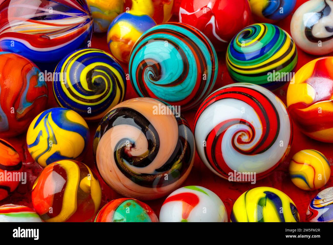 Bella colorata Marble Still Life Foto Stock