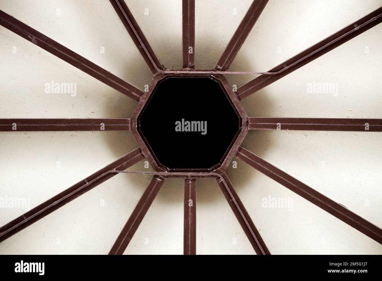 Padiglione soffitto Copperton Park, Utah Foto Stock