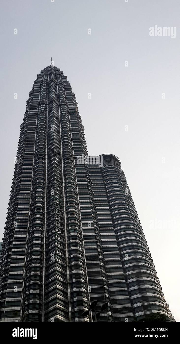 Petronas Twin Towers a Kuala lumpur City, Malesia (le Torri più alte di questo paese) Foto Stock