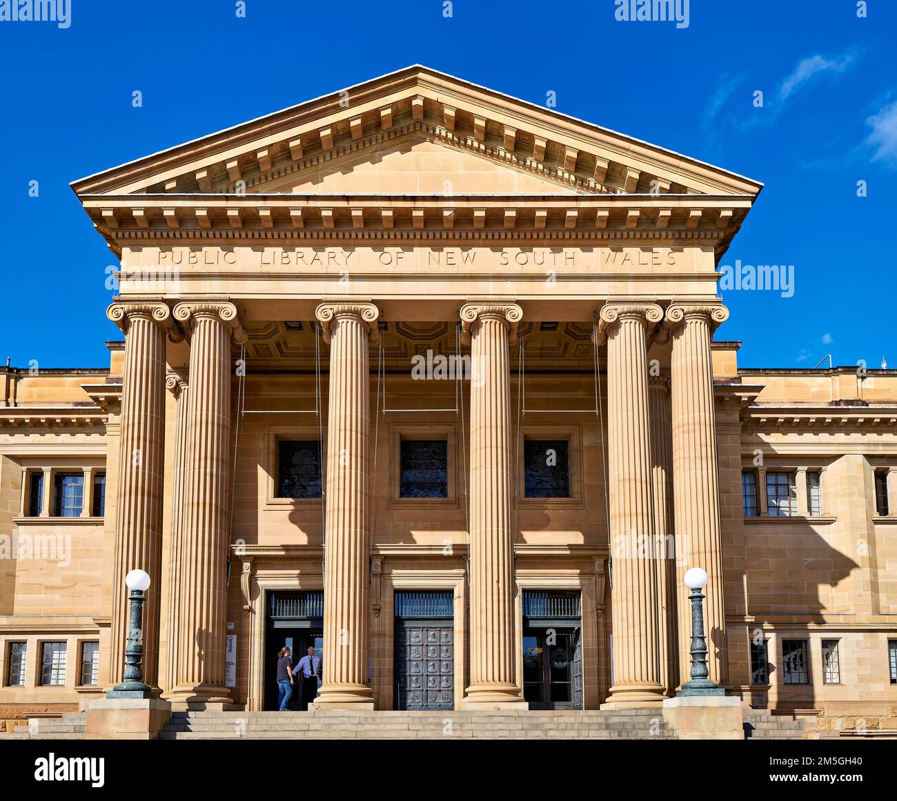 Sydney. Australia. La Biblioteca pubblica del nuovo Galles del Sud Foto Stock