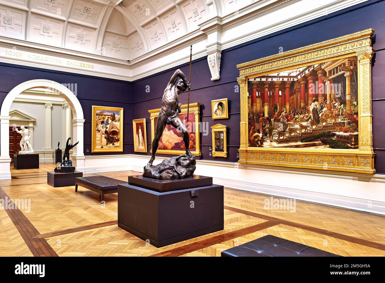 Sydney. Nuovo Galles del Sud. Australia. La Galleria d'Arte di NSW. Le Gallerie John Schaeffer Foto Stock