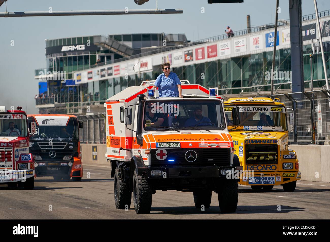 ADAC Truck Grand Prix 2022, Parata. Circuito di Nuerburgring, Renania-Palatinato, Germania Foto Stock