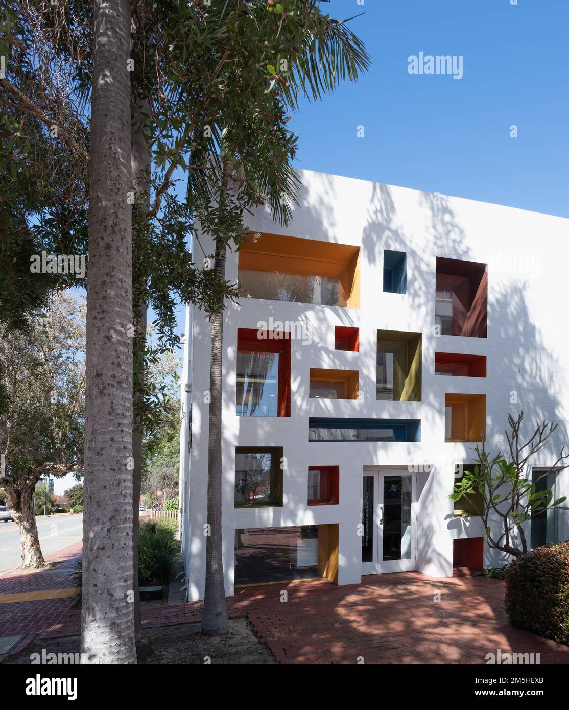 Perth, Australia - showroom David Foulkes-Taylor (ora sede dell'Australian Institute of Architects) di Julius Elisher ristrutturato da Bernard Seeber Foto Stock