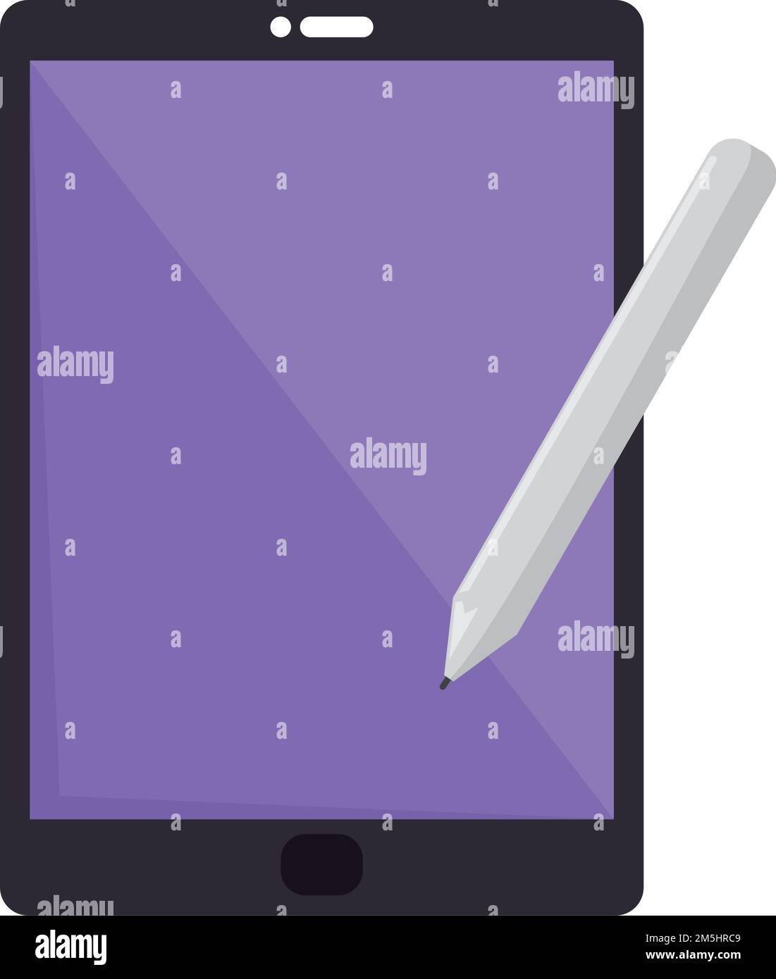 dispositivo tablet con penna Immagine e Vettoriale - Alamy