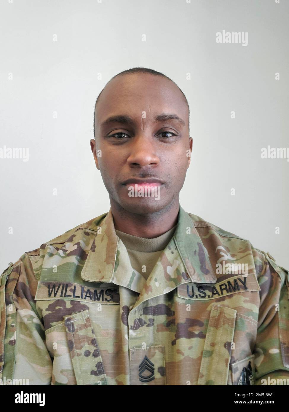 SGT. 1st Classe Terrence Williams Foto Stock