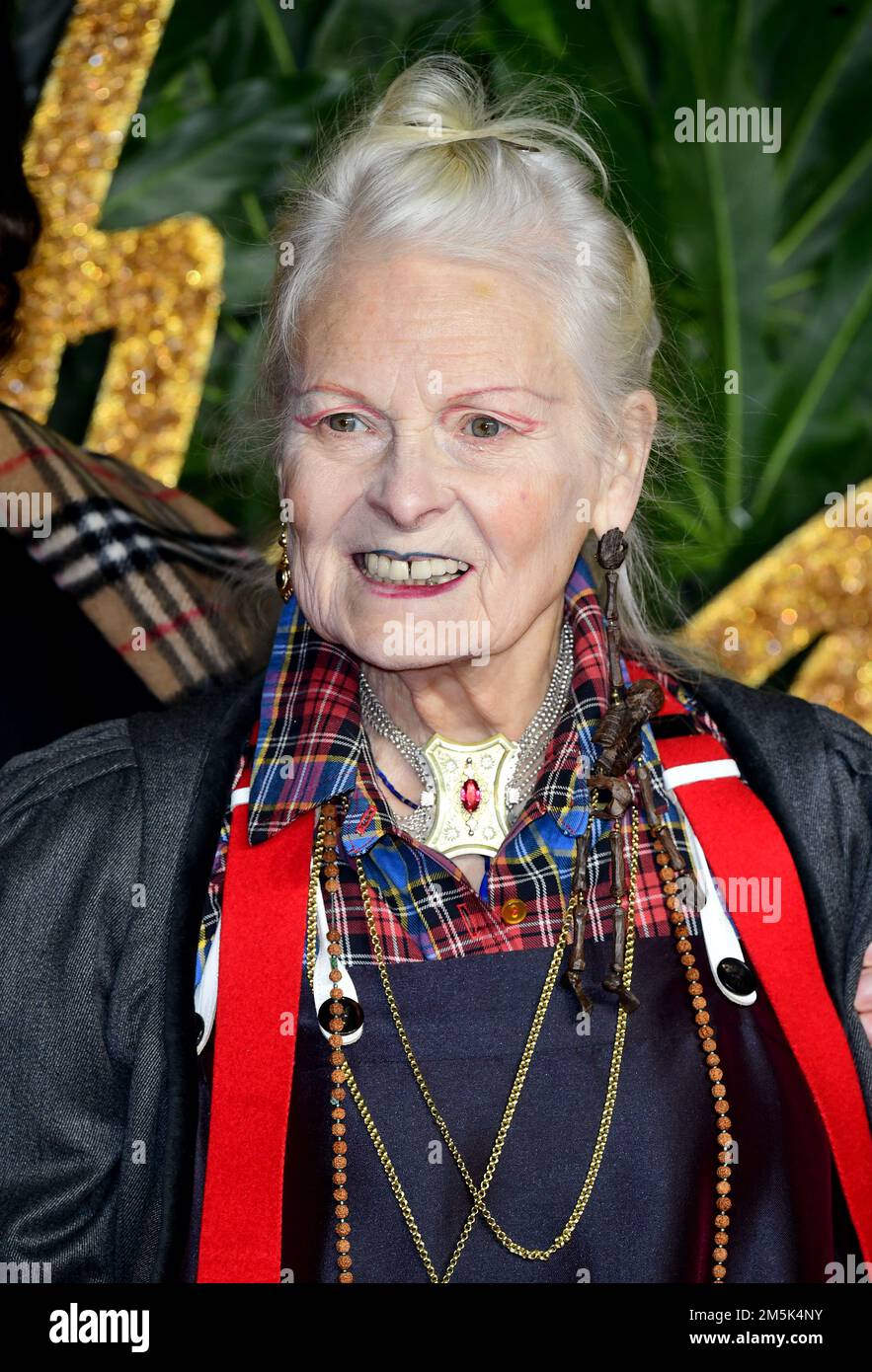 Foto del file datata 10/12/18 di Dame Vivienne Westwood, morta all'età di 81 anni. Data di emissione: Giovedì 29 dicembre 2022. Foto Stock