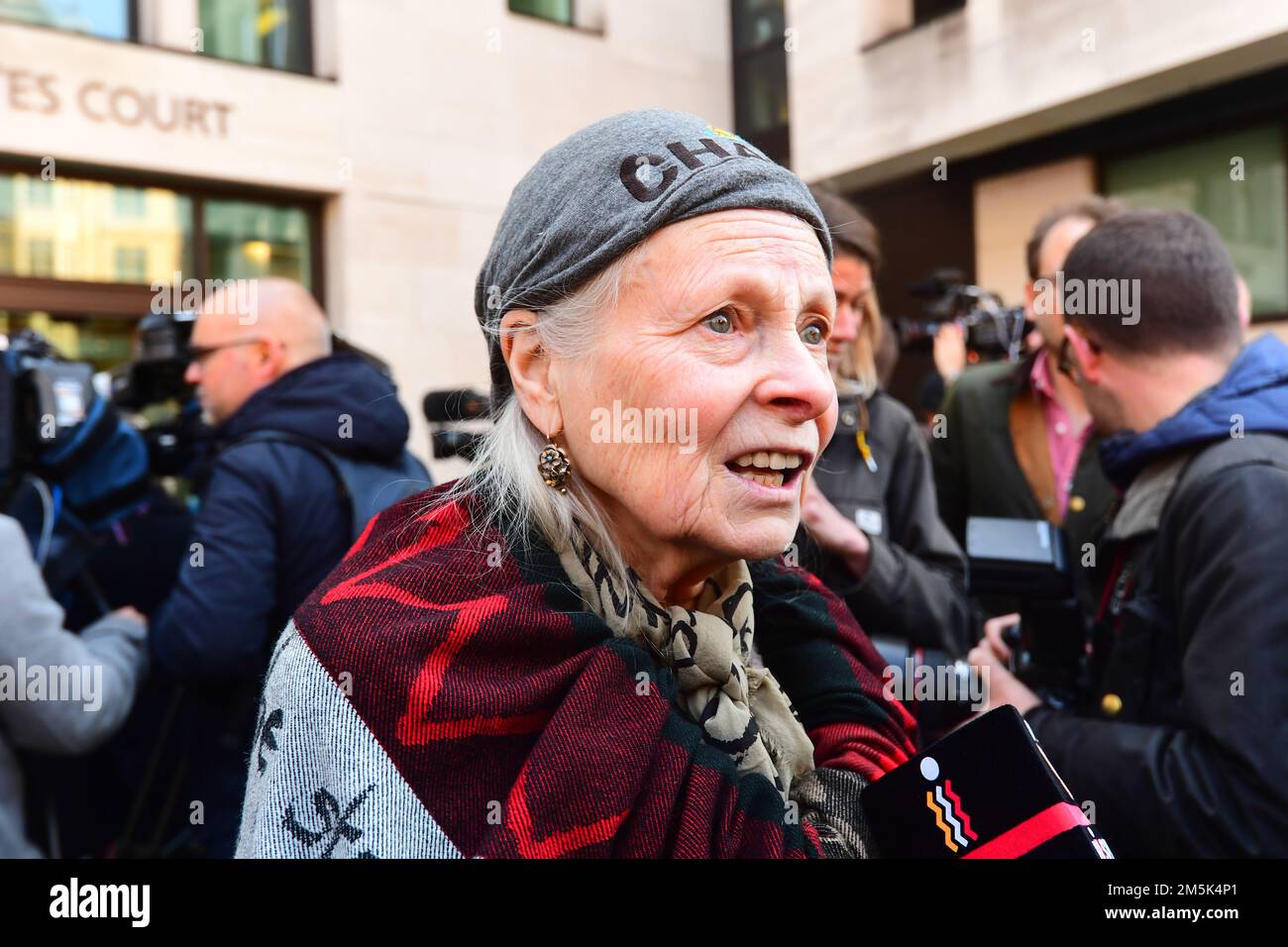 Foto del file datata 11/04/19 di Dame Vivienne Westwood, morta all'età di 81 anni. Data di emissione: Giovedì 29 dicembre 2022. Foto Stock