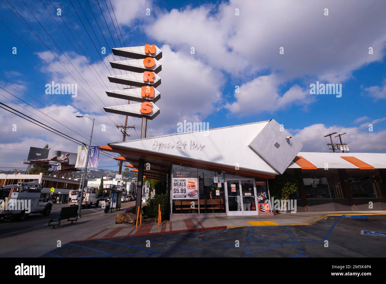 Ristorante Norms, 470 N la Cienega Blvd West Hollywood, CA 90048. Los Angeles, California, Stati Uniti d'America Foto Stock