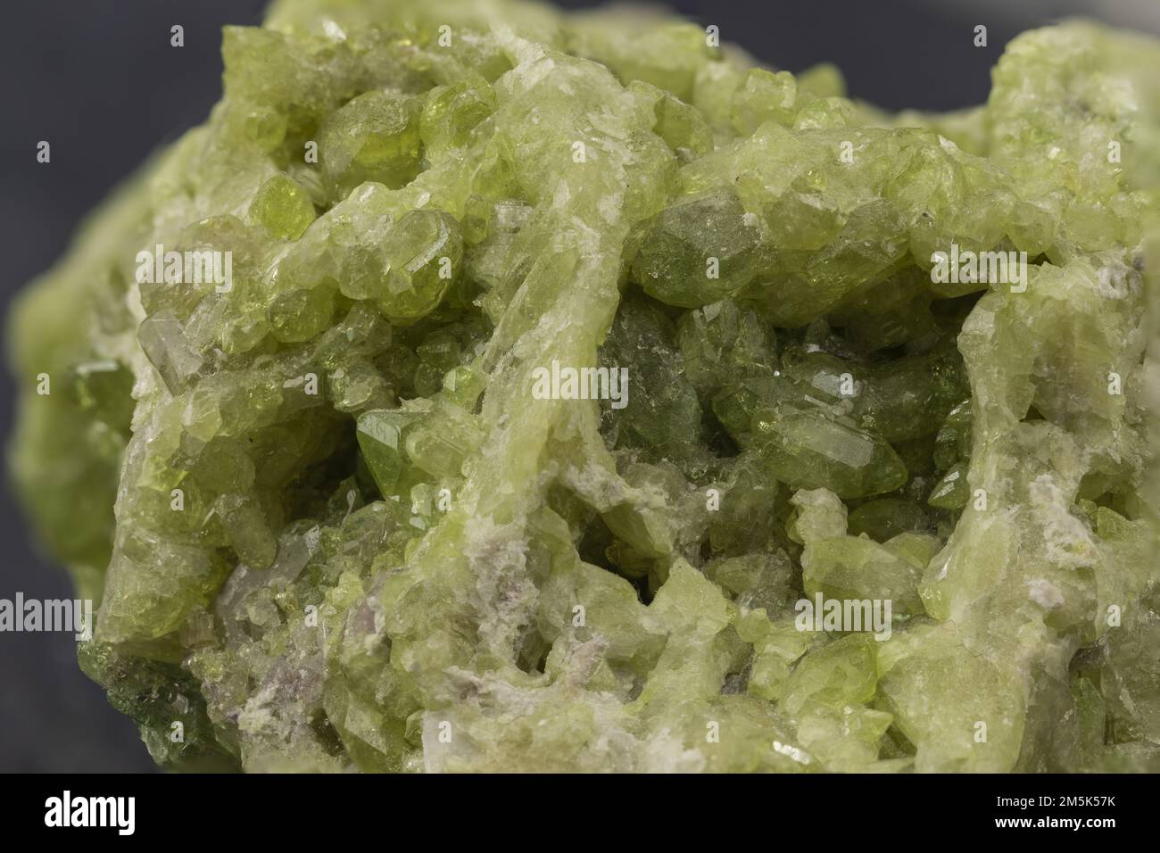 sorosilicato, minerale con calcio Foto Stock