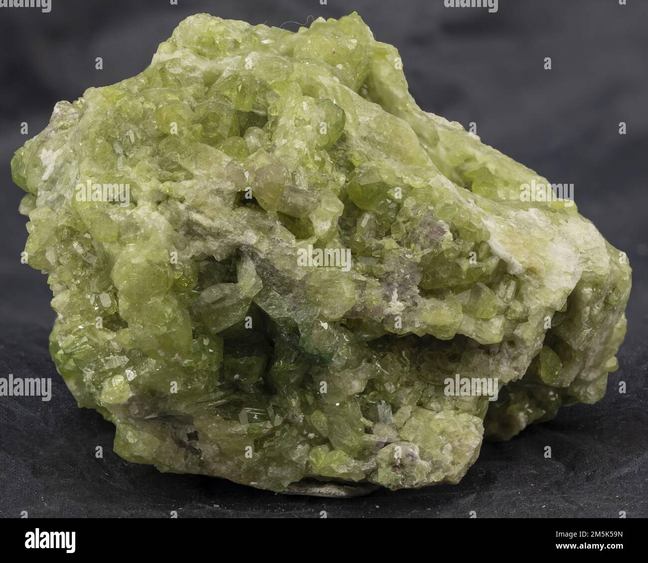 sorosilicato, minerale con calcio Foto Stock